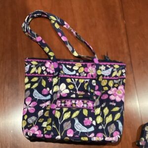 Vera Bradley- Floral Patterned Tote Bag Set